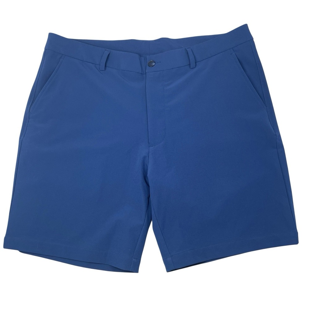 Turtleson Golf Shorts Mens Sz 38 Dark Blue Performance Stretch‎ Spandex Casual